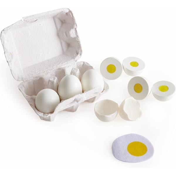 Egg Carton Kitchen Toys Children Play Kitchen Game Food Toy for Kids Early Development, Learning