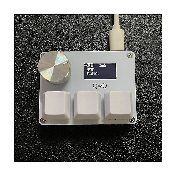 Osu O3c Hurtig Print Hall Switch Wooting Magnetiske Røde Kontakter Tastatur Med Knap Skærm Kopier Indsæt Genvej (Sort)