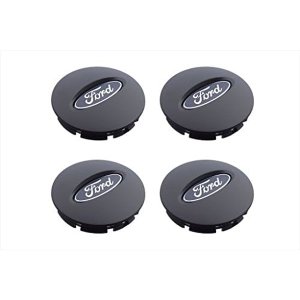 Ford F150 2012-2014 Sort 65mm Legeringsfælg Navkapsel Center Caps Sæt OEM