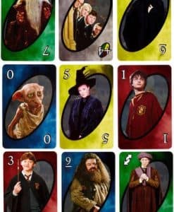 VARASTONTYHJENNYS UNO Harry Potter -aiheella - korttipeli