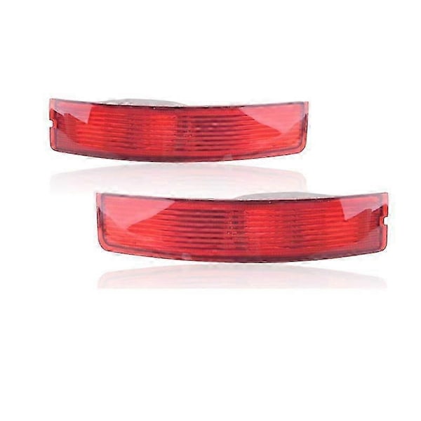 2 stk. Bagkofangerlampe til Xc90 2007-2014 Baglygte Reflektor Tågelygte uden Pære 31213647 31111185 30678979-WELLNGS