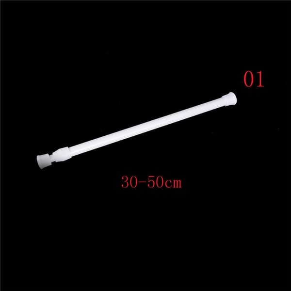 Justerbar gardinstång i metall 30-50 cm