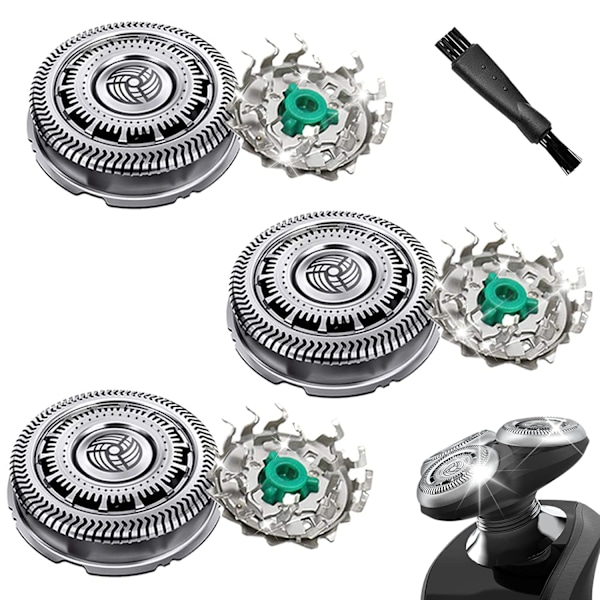 Parranajopäät SH60 Series 6000 sh60 Philips Norelco{HH} 3-pack