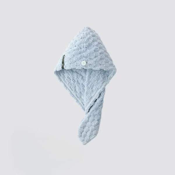 Superabsorberande Tjock Hårhandduk i Korallfleece - Snabbtorkande och Bekväm Hårhandduk Rosa pink