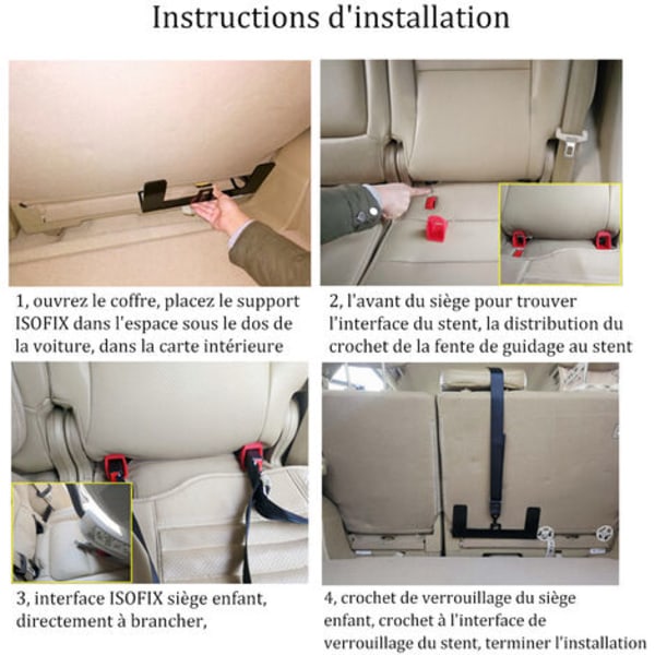 Universal ISOFIX-holder til biler