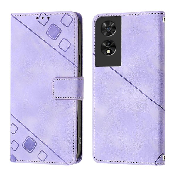 Preget Skinnveske for TCL 505{HH}