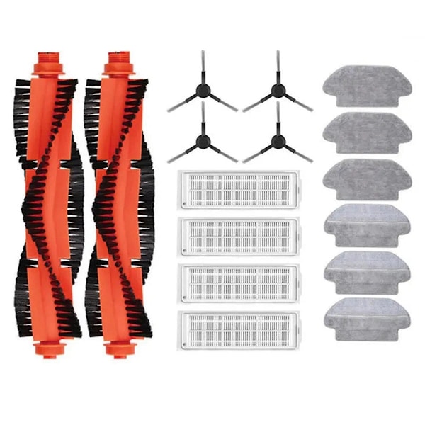 Filter for Xiaomi Robotstøvsuger S10 S12, mi Robotstøvsuger Mop P Tilbehør Moppekluter Hovedsidebørste Styj02ym Reservedeler Photo Color