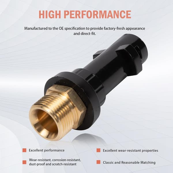 M22 Højtryksrenser Adapter Fitting Til Karcher K2 K3 K4 K5 K6 K7 Serie Tilbehør Reservedel