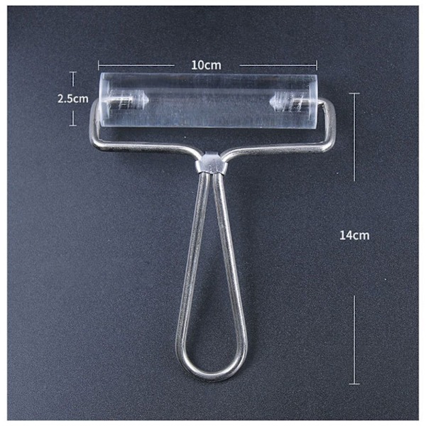 Akrylrulle med handtag Non-Stick Lerrulle 15CM 15CM