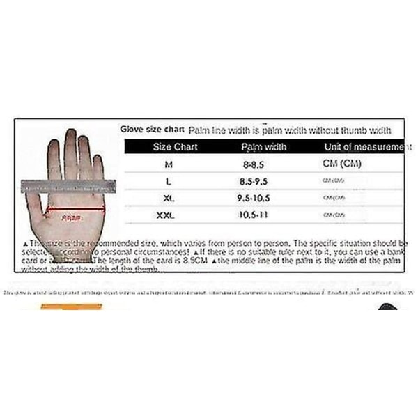 Ktm Andningsbara Motorcykelhandskar Hel Finger Offroad Racing Motorcykelhandskar M M