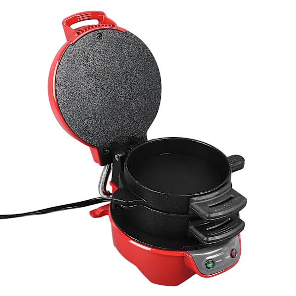 Frokostsandwichmaskin 600W Non-Stick Lett å Rengjøre med Eggekoker EU Plugg 220V-WELLNGS