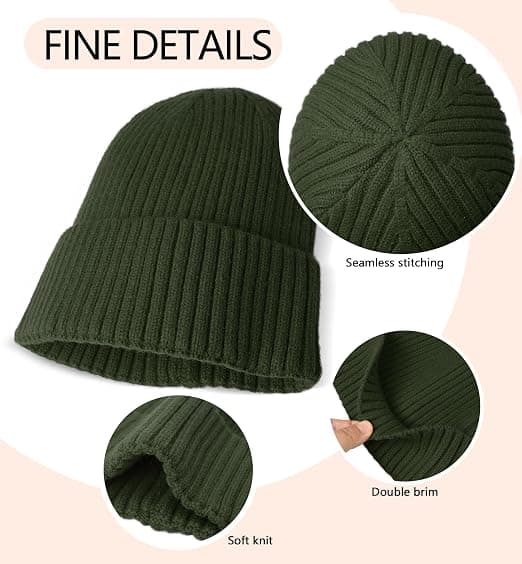 Varm Stickad Mössa För Män Kvinnor Barn Vintermössa Unisex Daglig Klassisk Grönsaksdesign