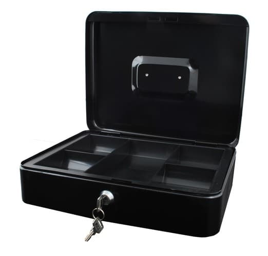 Kasseboks - 30x24x9cm Svart black