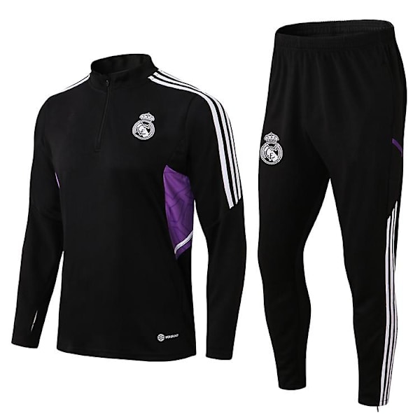 Äkta Real Madrid fotbollströja set 22/23 säsong träningsdräkt S M