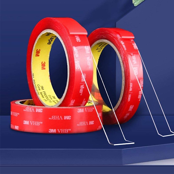 3M VHB 4910 Dubbelhäftande Transparent Extra Stark, Tejp