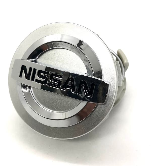 4-pak - Nissan Navkapsler / Hjulnav Emblem - B 6 64 54mm - Silver