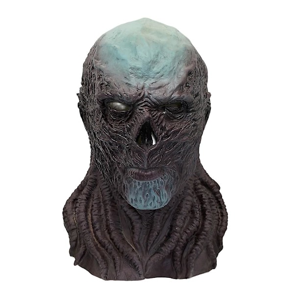 Stranger Things 4 Vecna ​​No.1 Cosplay Kokopään Naamio Halloween Karnevaali Kauhu Naamio Juhlapuku Rekvisiitta