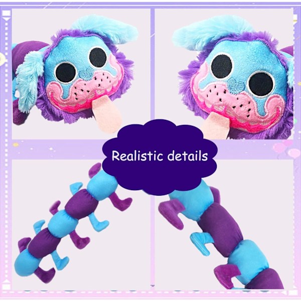 PJ Pug a Pillar Huggy Wuggy Pehmolelu Poppy 40 cm Playtime Nuken X