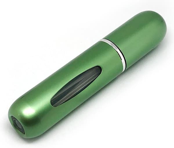 Go Go Gadget - Mini Perfume Bottle - Refillable - Reusable - Portable - Travel Size - 5ML - Green