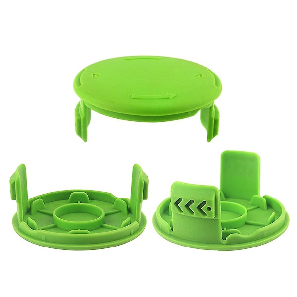 3-pack Ersättningsrullar Lock Delar 3411546A-6 för Greenworks 21332 21342 24 Volt 40V 80V Cor{HH} green