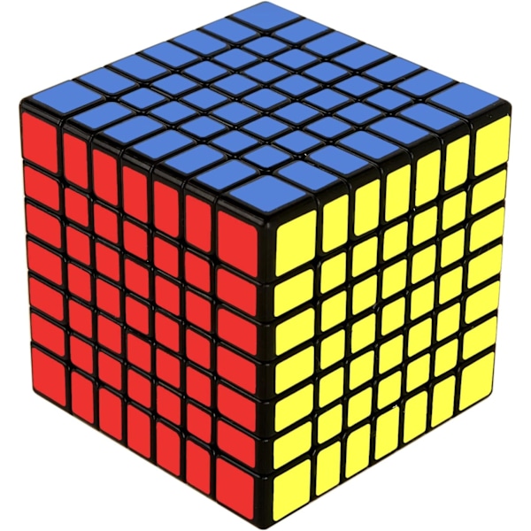 7x7 Speed Cube, 7x7x7 kube med super holdbare klistremerker i levende farger (7x7x7) 7x7x7 7x7x7 3x3x3