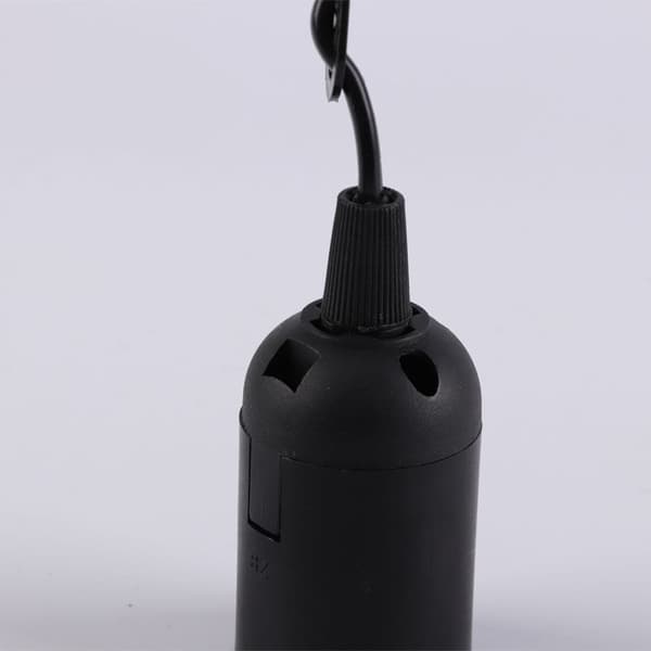 SHINING HOUSE 10 E27 Sockets 250V Bulb Holder E27 Socket with Cable Office Kitchen Construction Site Lamp Holder