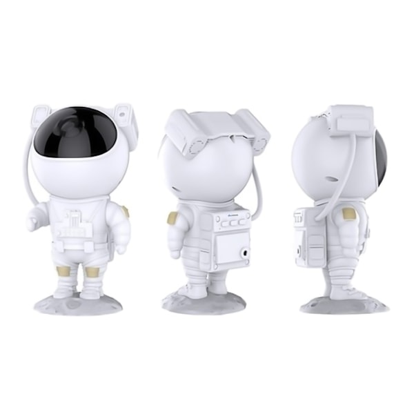 Nattlampe - Stjerneprojektor med LED-lampe - Astronaut