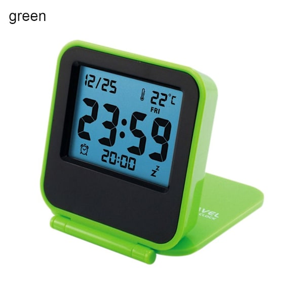 Väckarklocka Reseväckarklocka GRÖN green