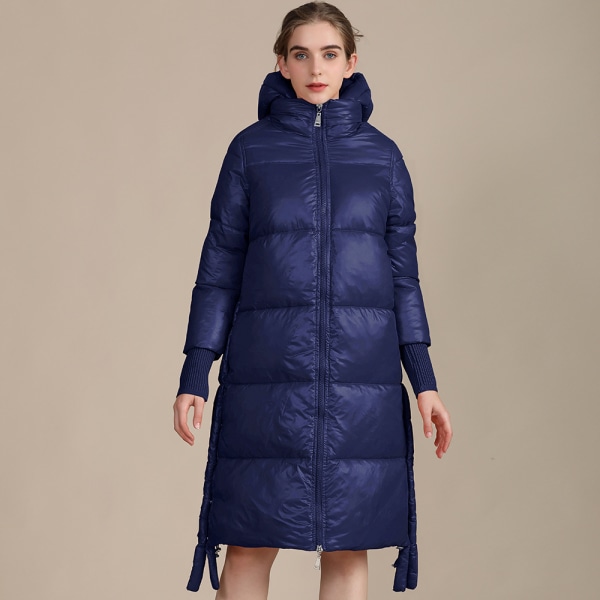 New Brand Cotton Jacket - Dam vinter Streetwear 2021 - Lång höstkappa