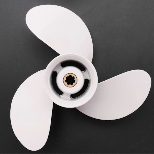 Båtpropeller 6G1-45943-00-El 8 1/2 X 7 1/2 För Yamaha Utombordsmotor 6-8Hp Aluminiumlegering 3 Blad{HH}