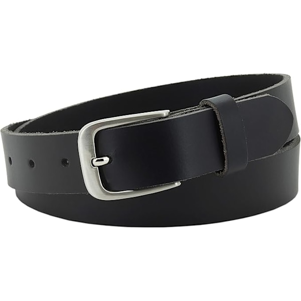 Vascave unisex voksenbælte, klassisk sort. black