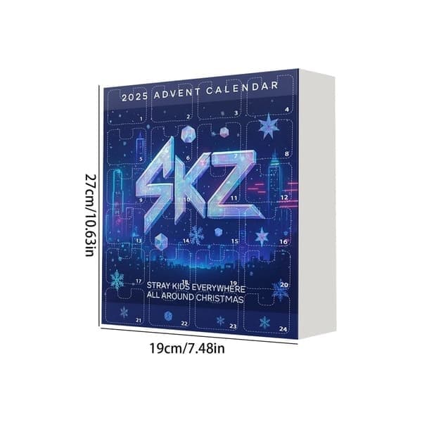 Stray Kids Julkalender SKZ Akrylhänge 24-dagars Nedräkningspresent