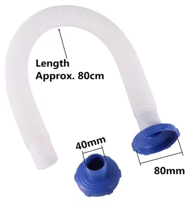 Skimmer Slange og Adapter Sæt Kompatibel med Intex 11238 Pool 38mm Reservedele