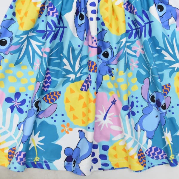 Lilo og Stitch Kjole med Flaggermusermer 140