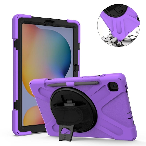 Etui til Samsung Galaxy Tab S6 Lite 10.4 med penholder, blødt og let silikoneetui til Galaxy Tab S6 Lite 10.4 2020 SM-P61