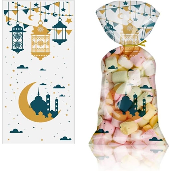 100 stk. Eid Mubarak festposer, Ramadan-tema