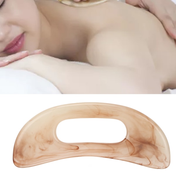 Gua Sha Massageverktyg för Män och Kvinnor, Muskel Skrapbräda, Lymfdränage Massager för Axlar och Nacke