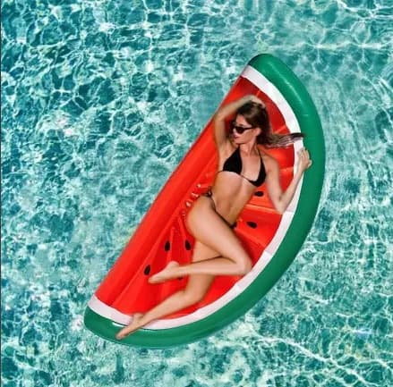 Oppustelig avocado flydende vandland pool til børn og Avocado-inflatable float 160*145*93 160*145*93