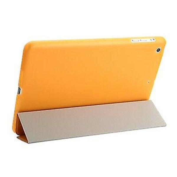 Smart Magnetiskt Fodral Auto Wake Sleep Skyddsfodral för iPad Air 1 Julorange