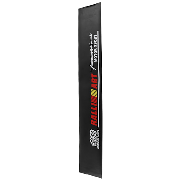 130x21cm Universal PVC Reflekterende Bilmærkat, Dekorative Forrudemærkater med Skraber til Bil Motorsport
