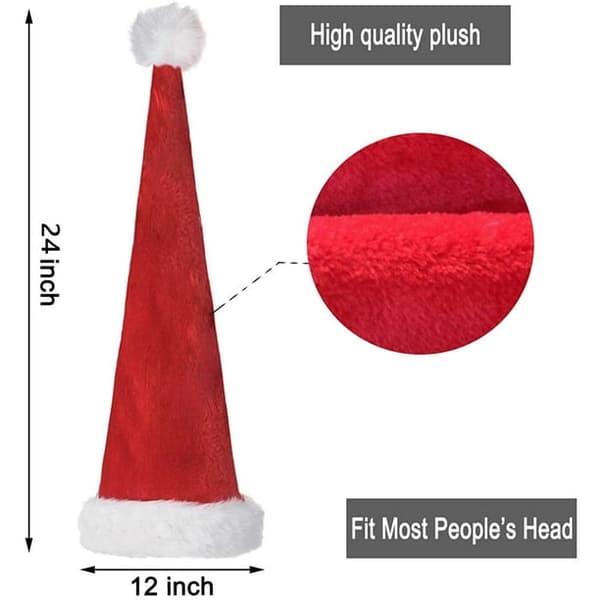 Tomteluva Jultomte Röd 60cm Festlig Högtidsfest Tillbehör Present