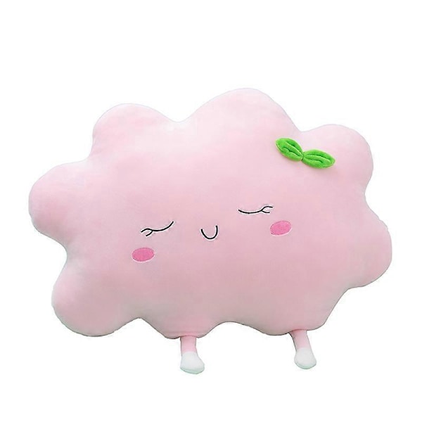 Tecknad Kudde Sol Moln Kudde Mjuk Bilkudde Fylld Plyschleksak Kreativ Heminredning Rosa Moln Pink Cloud L
