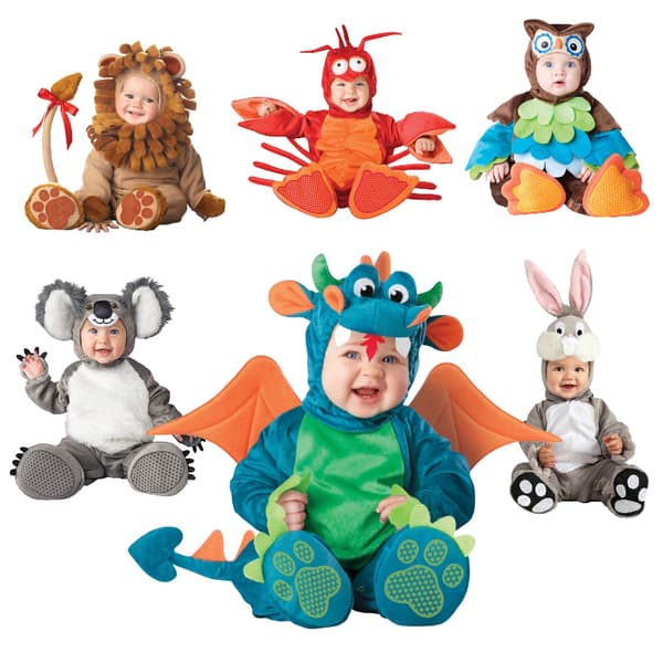 Babykanindräkt för Halloweenfotorekvisita 1-3 år med foder Big Monkey S-80 size 6-9 months