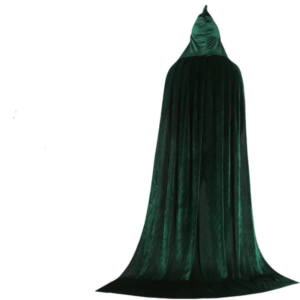 Mub- Fabriks OEM Tilpasset Cosplay Hætteklædt Kappe Lang Fløjlskappe Vampyr Halloween Kostume 4 4 90cm