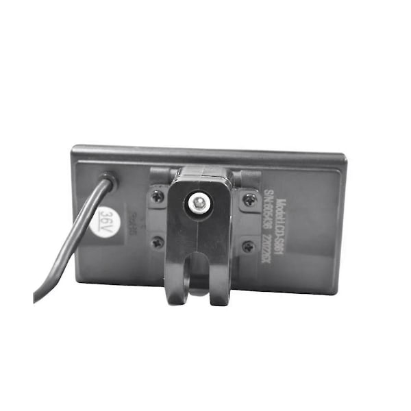24v/36v/48v S861 LCD Ebike Display Dashboard for Elektrisk Sykkel BLDC Kontroller Kontrollpanel (6pin)-Yvan