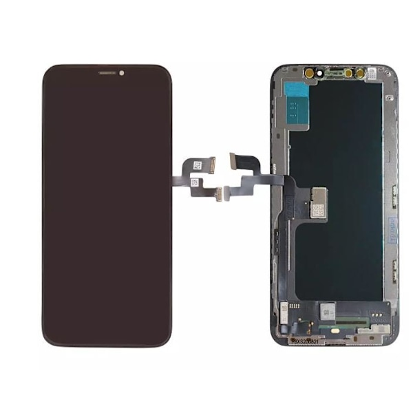 Erstatningsskjerm for iPhone Xs svart{hh] black only the screen