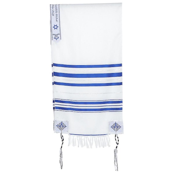 Messiansk Bönesjal Tallit Bönesjal Religiös Bönesjal Tyg för Män Kvinnor