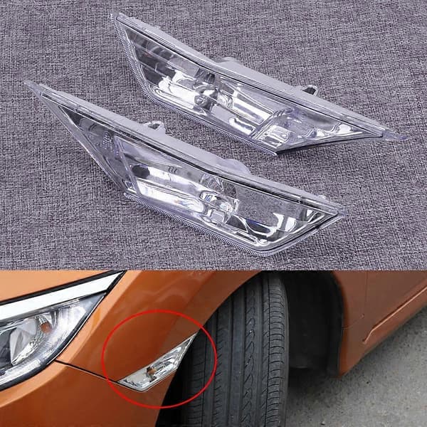 2x Passer til 2016-2019 Honda Civic 10. generation sidemarkeringslys blinklys ss