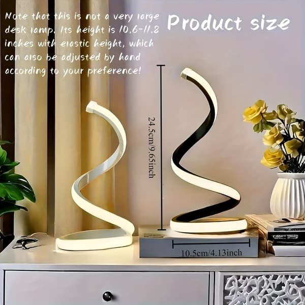 Vintage LED-pöytävalaisin, säädettävä, himmennettävä, USB-virta White 2PC