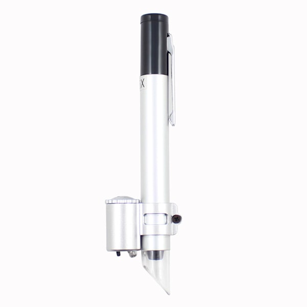 Pen mikroskop MicroPen 50X Mini LED Forstørrelsesmikroskop Juveler lup Lommemikroskop{hh]